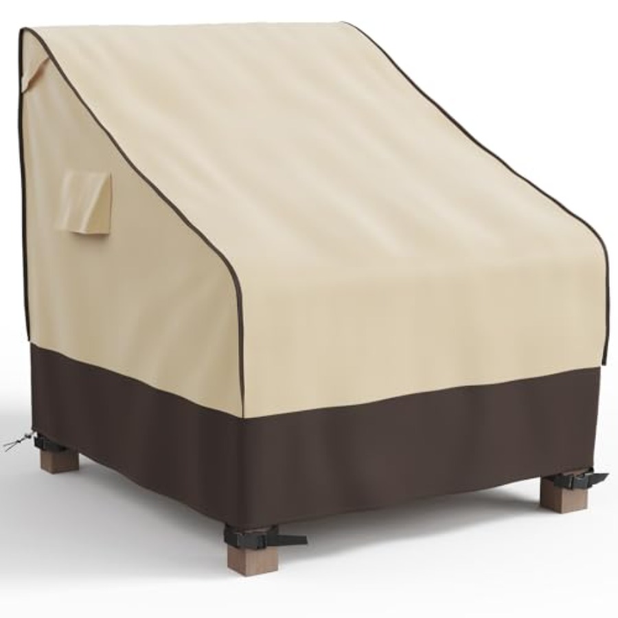 Outdoor Furniture Cover Waterproof - Wasserdichte, UV-beständige Gartenstuhl-Abdeckung, Schutzhülle für Gartenmöbel,