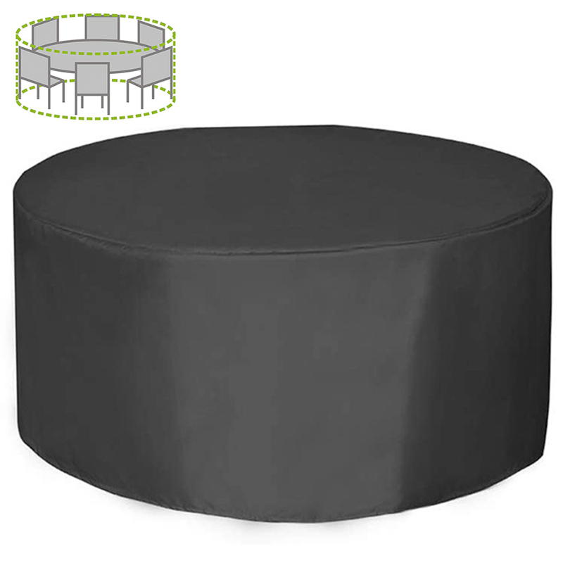 Outdoor Furniture Cover Waterproof - 12 Größen Runde Möbelabdeckung 210D Robuste