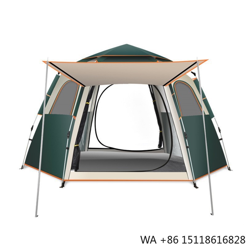 Outdoor Furniture Cost - Premium Sechseckiges Einschichtiges Zelt Fabrikpreis Sicher
