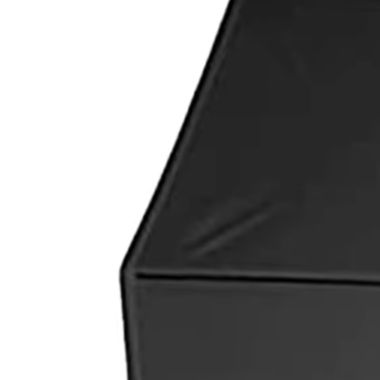 Outdoor Furniture Cover Waterproof - Schwarze wasserdichte Oxford-Staubschutzhülle, 24 x 24