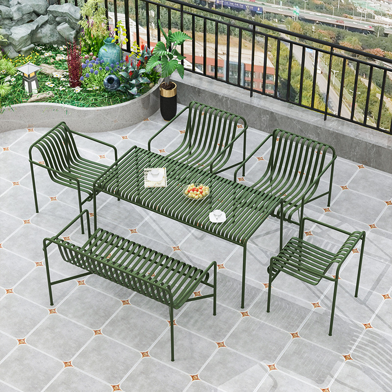 Outdoor Furniture Cost - Heißes Verkaufs-Set aus Metall für den