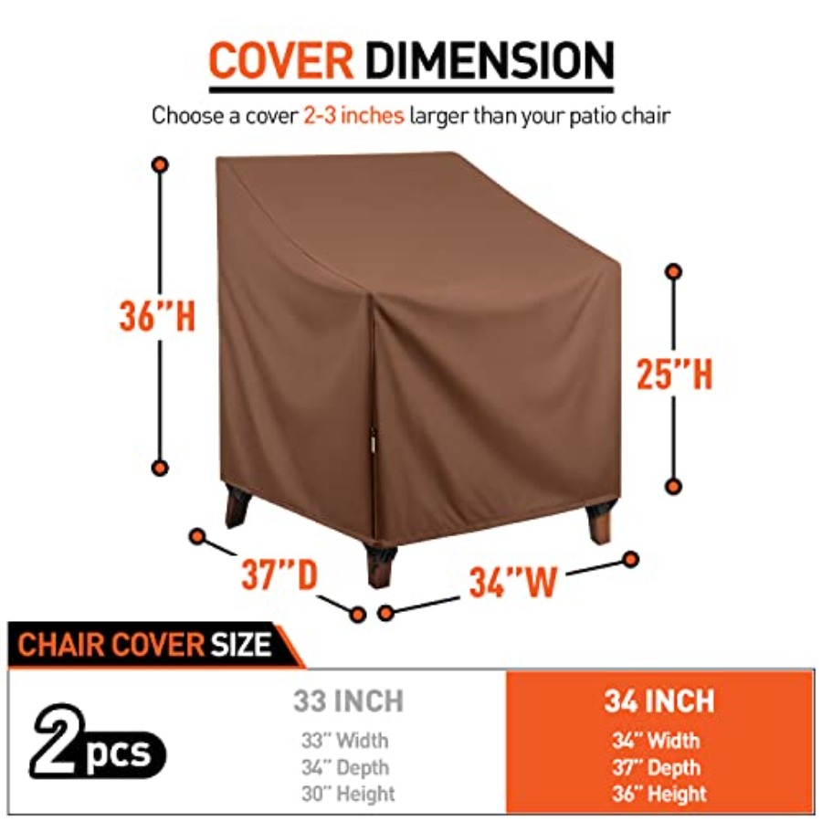 Wasserdichte Gartenstuhl-Abdec – Outdoor Furniture Cover Waterproof Bewertung und Preis