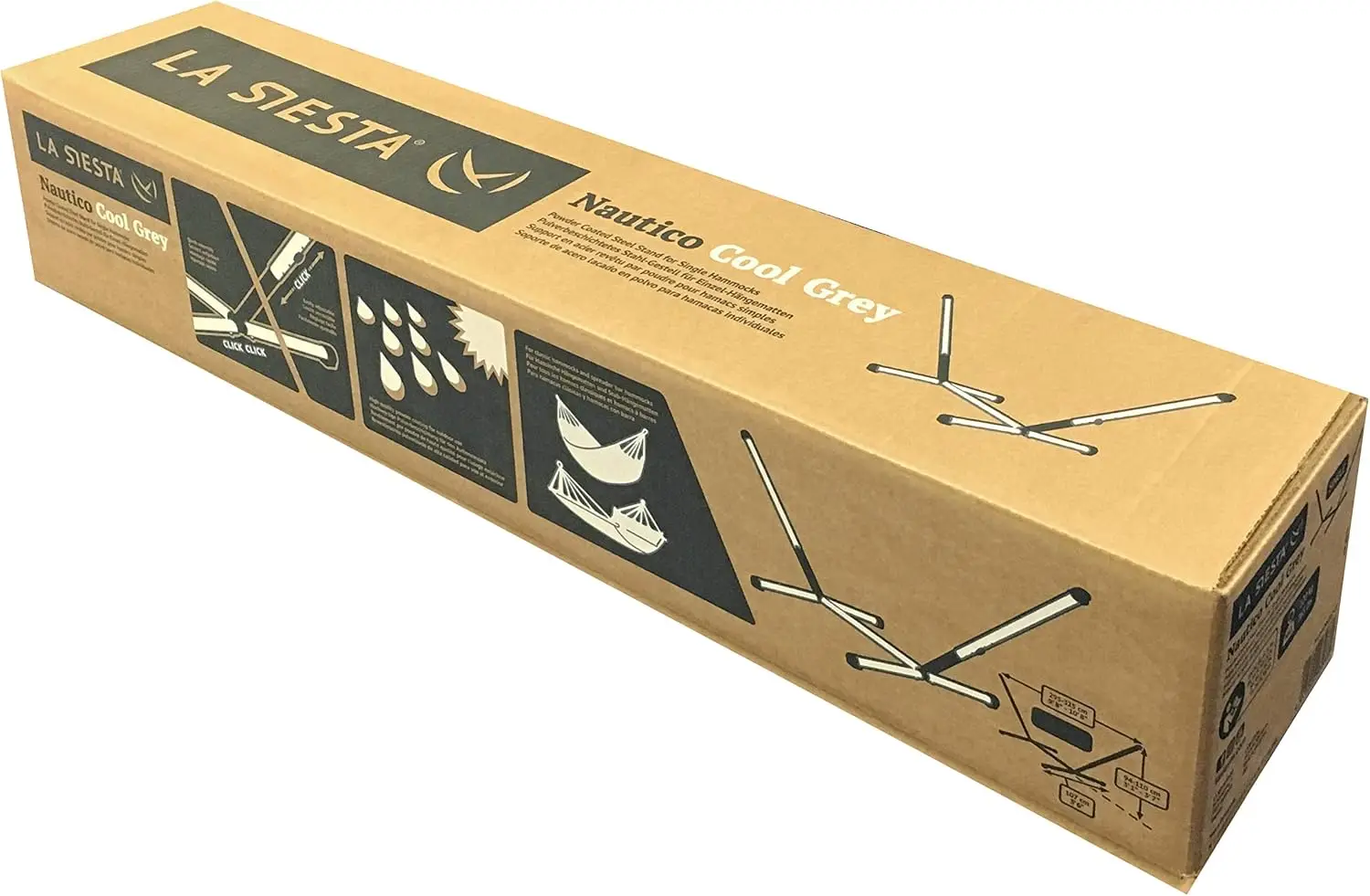Nautico Cool Grey - Pulverbesc – Hammock With Stand Bewertung und Preis