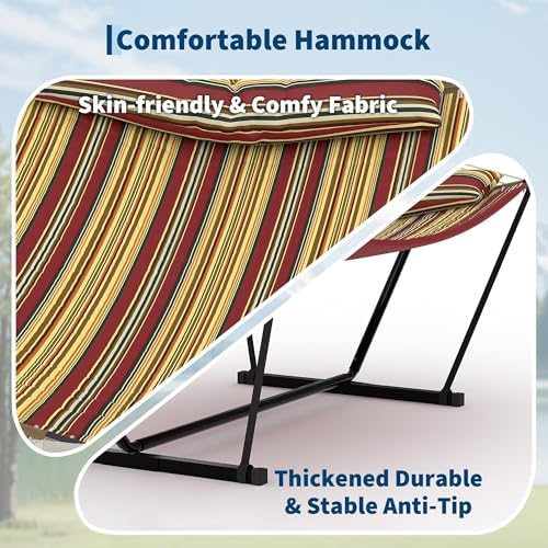 2-Personen-Outdoor-Hängematte  – Hammock With Stand Bewertung und Preis