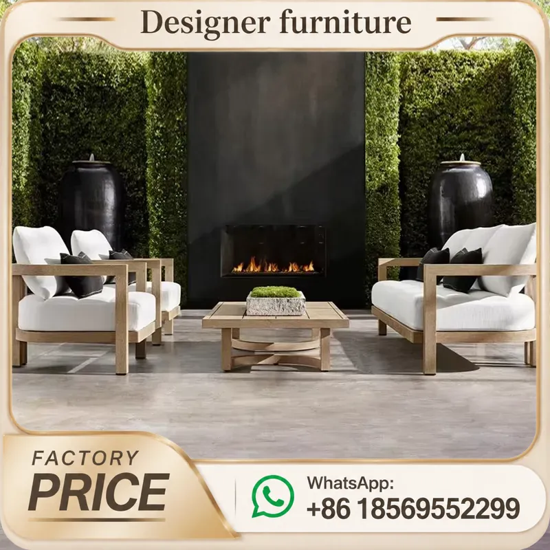 Teakholz-Sofa-Set, wasserdicht – Outdoor Furniture Teak Wood Bewertung und Preis