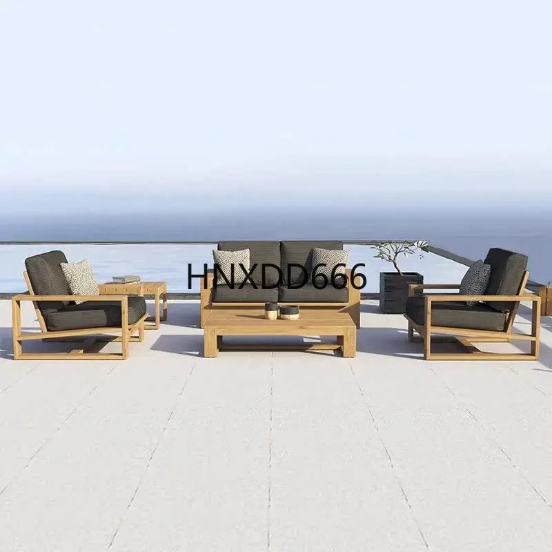 Outdoor-Sofa für Hotels, Einze – Outdoor Furniture Teak Wood Bewertung und Preis