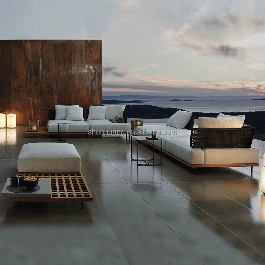 Modernes Garten-Sofa-Set Outdo – Outdoor Furniture Teak Wood Bewertung und Preis