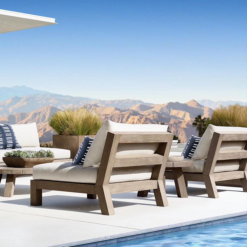 Luxuriöses Wasserfestes Modern – Outdoor Furniture Teak Wood Bewertung und Preis