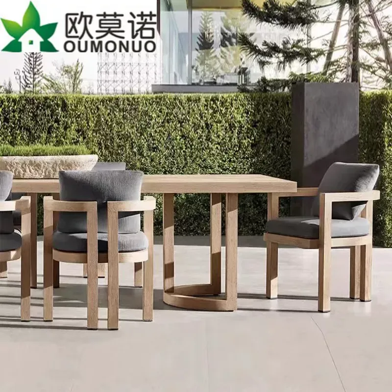 Nordisches Outdoor-Teakholz-Es – Outdoor Furniture Teak Wood Bewertung und Preis