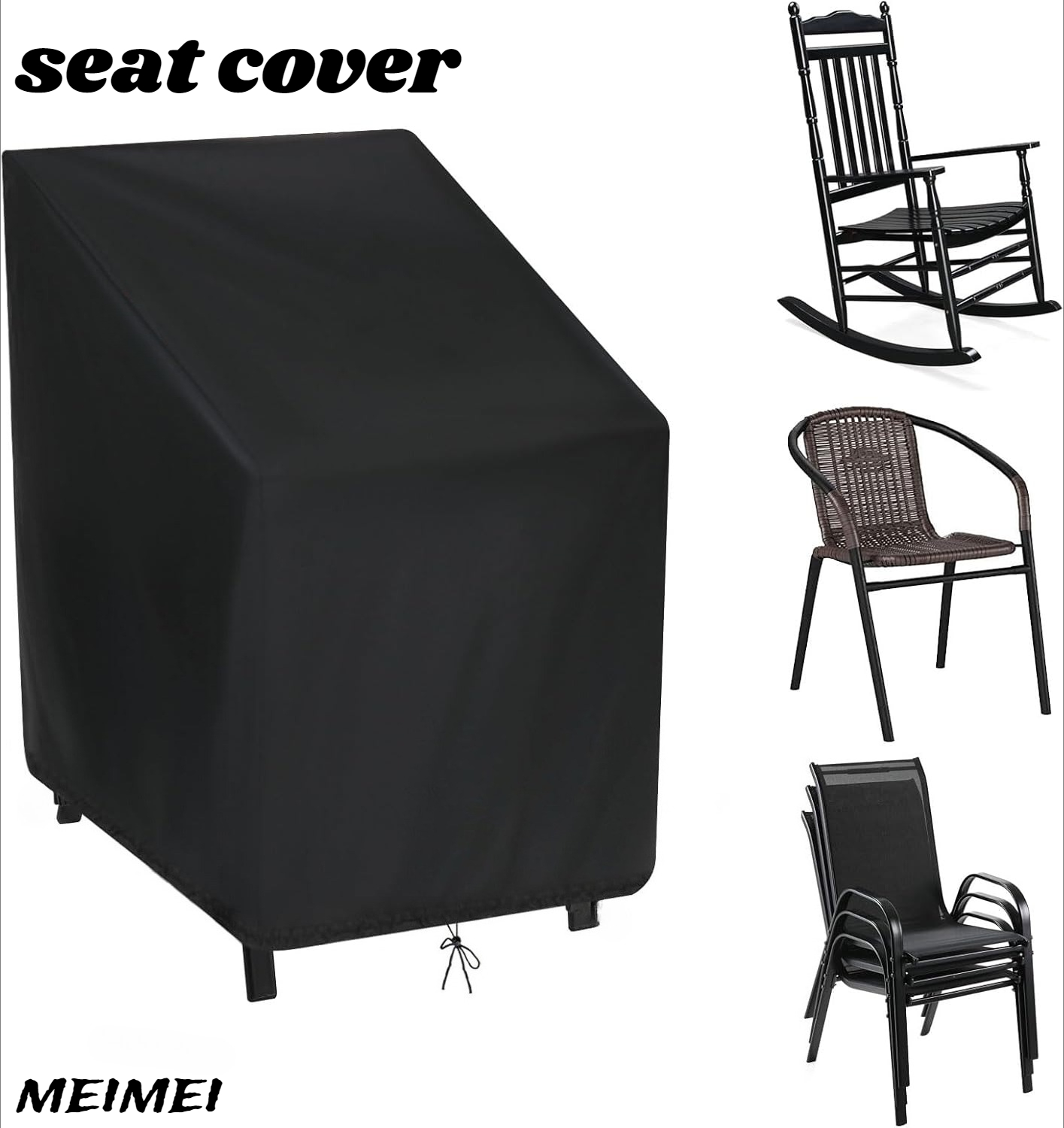 Staubschutz für gestapelte Stu – Outdoor Furniture Cover Waterproof Bewertung und Preis