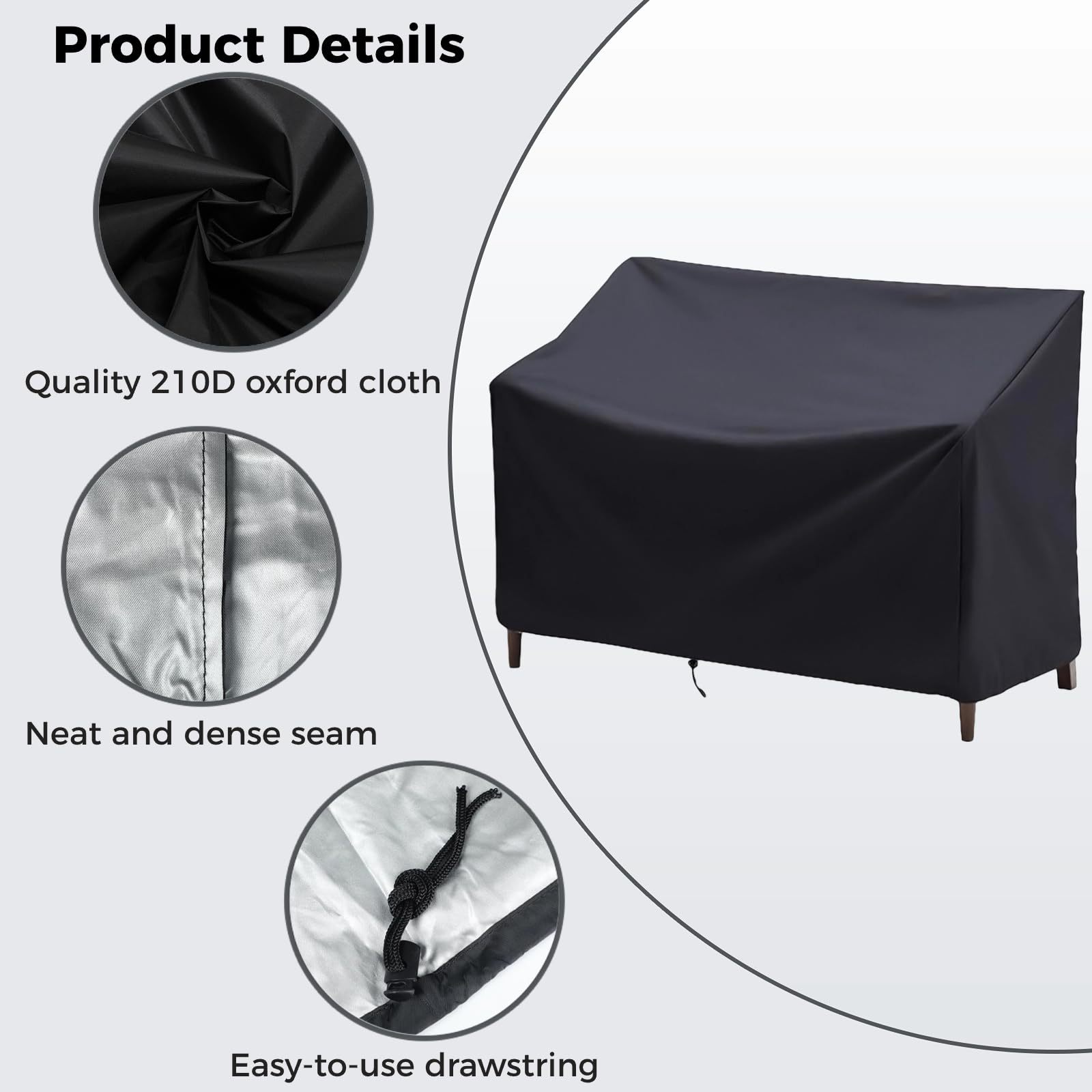 Staubschutz für gestapelte Stu – Outdoor Furniture Cover Waterproof Bewertung und Preis