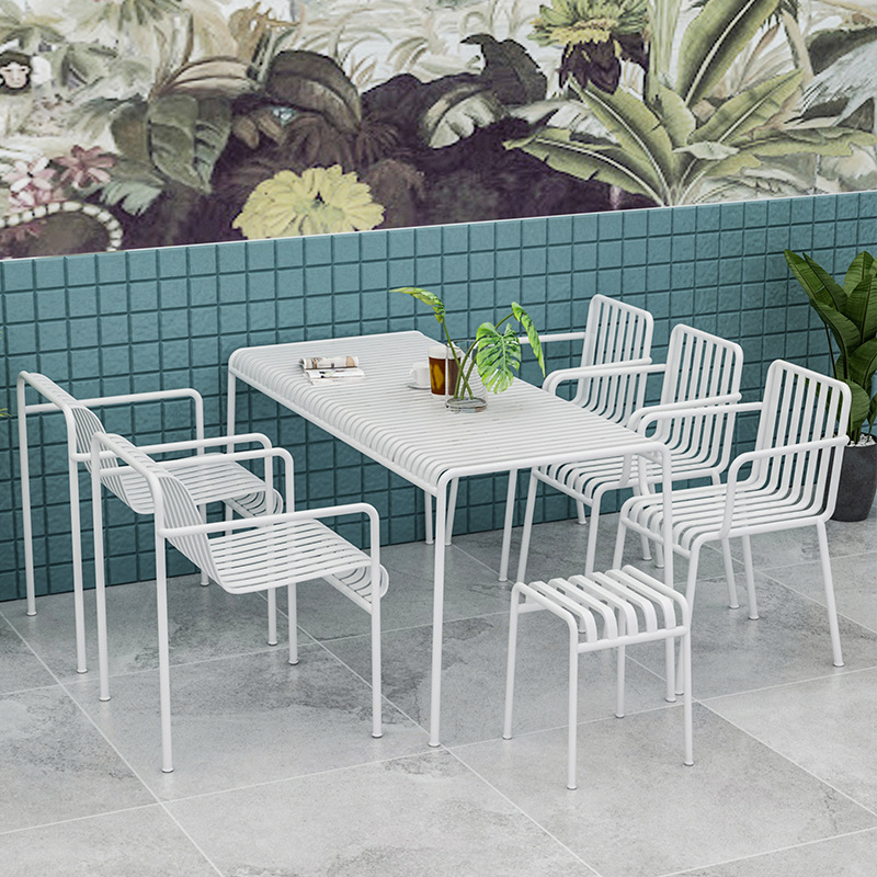 Heißes Verkaufs-Set aus Metall – Outdoor Furniture Cost Bewertung und Preis