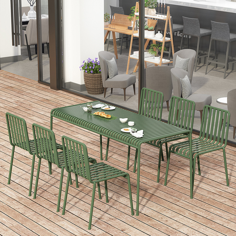Heißes Verkaufs-Set aus Metall – Outdoor Furniture Cost Bewertung und Preis
