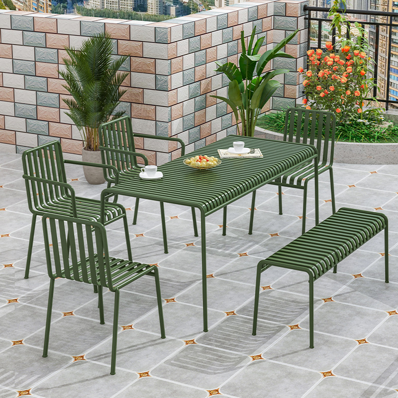 Heißes Verkaufs-Set aus Metall – Outdoor Furniture Cost Bewertung und Preis