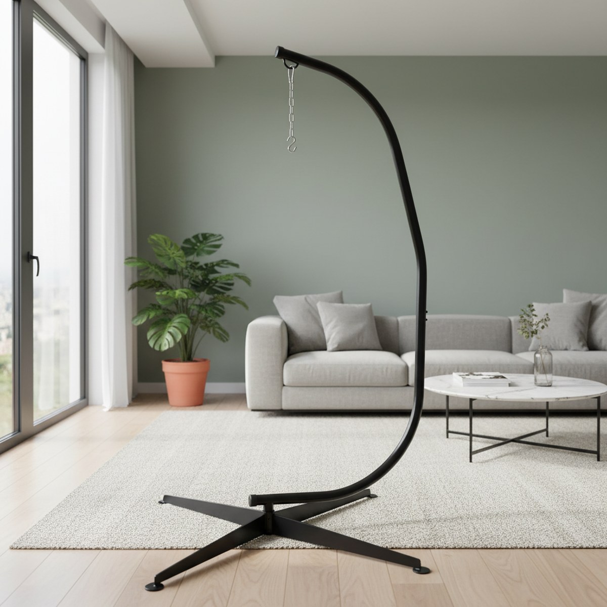 Hochbelastbarer Stahl-Hängeses – Hammock With Stand Bewertung und Preis